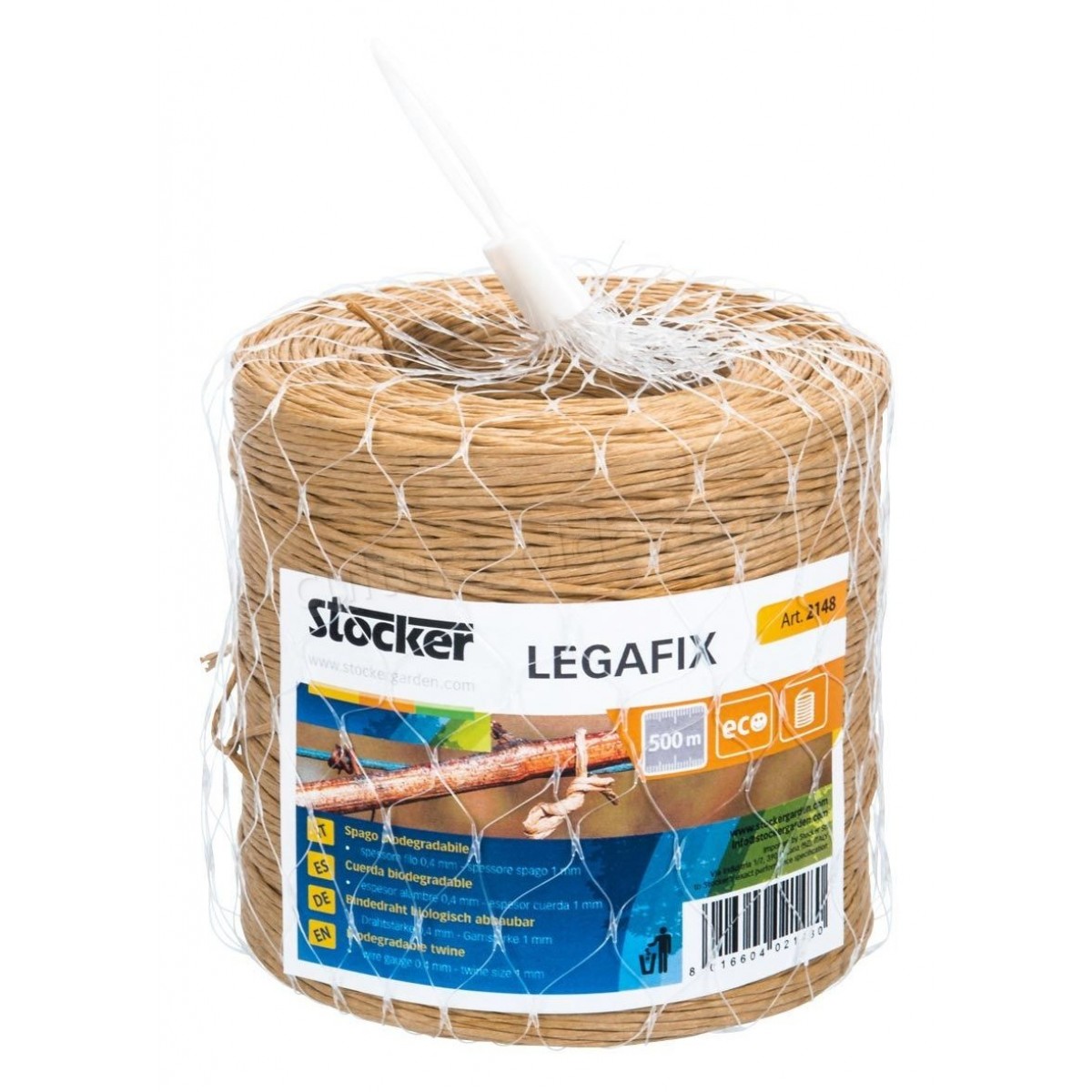 Stocker Legafix Spago biodegradabile 500 m x1 mm soldes en ligne - Stocker Legafix Spago biodegradabile 500 m x1 mm soldes en ligne