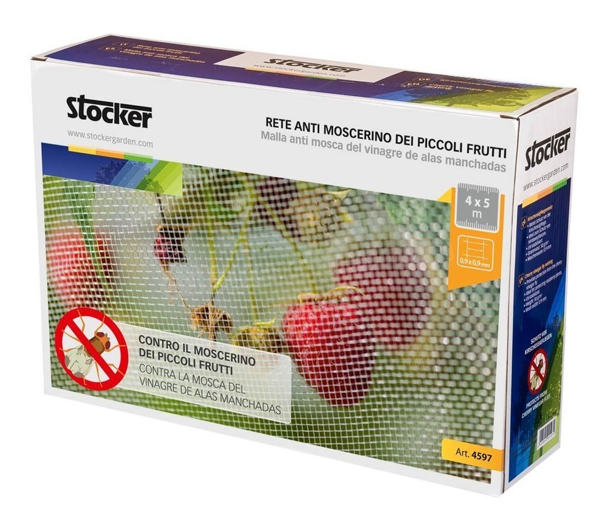 Stocker Rete anti moscerino dei piccoli frutti 4 x 5 m soldes en ligne - -0