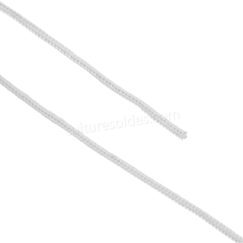 PrimeMatik - Corde tressée en nylon 20 m x 3mm blanche soldes en ligne - -3