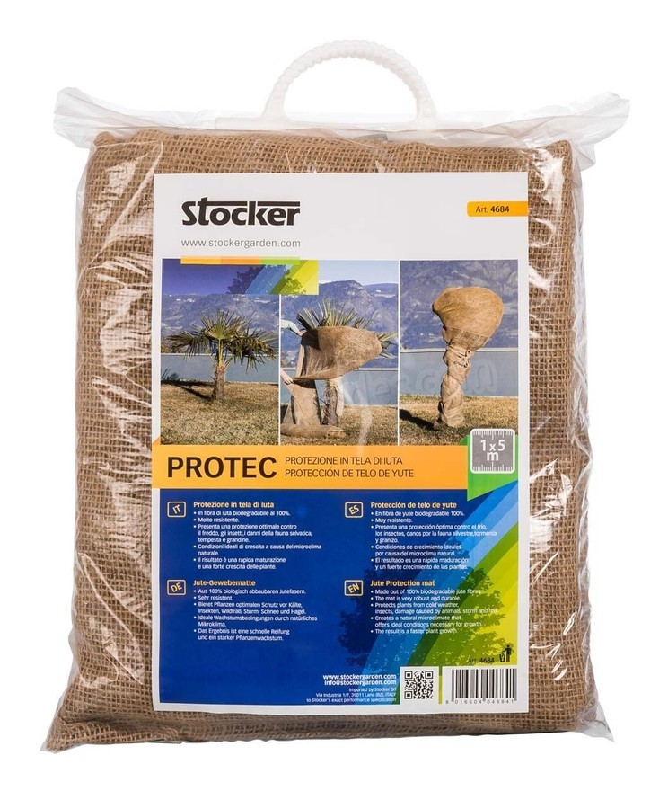 Stocker Protec Protezione in telo di iuta 1,0 x 5,0 m naturale soldes en ligne - -0