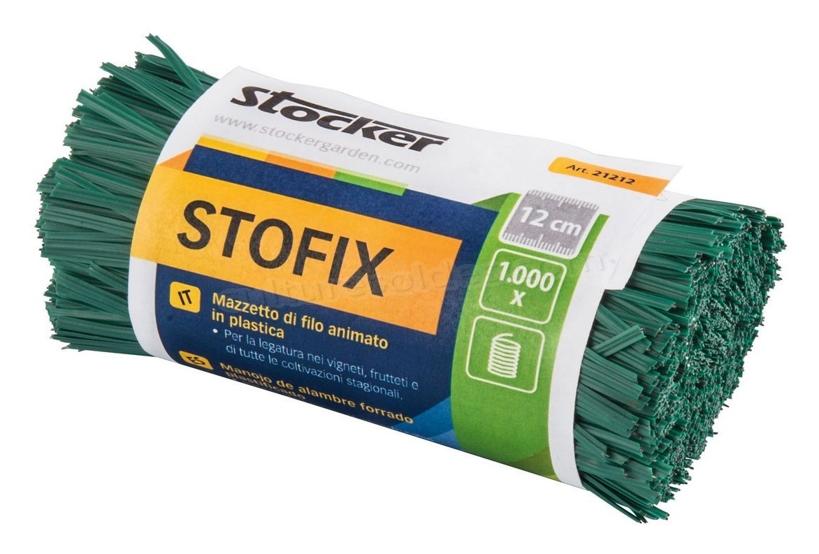 Stocker Stofix filo animato in plastica 12 cm - 1000 pz soldes en ligne - -0