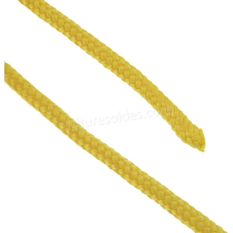 PrimeMatik - Corde tressée à fils multiples PP 100 m x 6 mm jaune soldes en ligne - -4