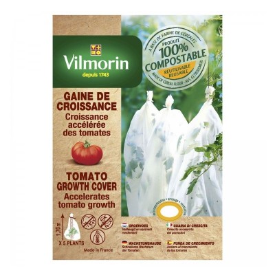 Vilmorin - Housse de Croissance pour Tomates- Farine de Céréales - 25 soldes en ligne