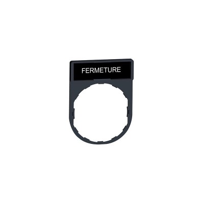 Porte étiquette Harmony - plat 30x40 - pour étiquette 'FERMETURE' 8x27 soldes en ligne