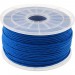 PrimeMatik - Corde tressée à fils multiples PP 100 m x 3 mm bleu soldes en ligne