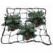 Filet de Treillis Filet de Culture Elastique avec 6 Crochets Support de Treillis pour Tente Filet de palissage pour Plantes Grimpantes V7071 (40 x 40cm) soldes en ligne - 4
