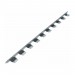 Bordure Metalflex - Longueur 120 cm - Hauteur : 4,5 cm soldes en ligne