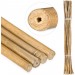  Tiges en bambou 105 cm, en bambou naturel, bâtons en bambou comme tuteur ou décoration, pour bricoler, naturel soldes en ligne