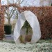Nature Couverture d'hiver avec fermeture 70 g/m² Beige 2x2,5 m soldes en ligne - 2