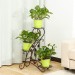 3 Tier Plant Stand Flower Pot Holder Rack Display Shelf Garden Patio cafe Hasaki soldes en ligne - 2