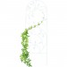  Treillis jardin oiseaux fer, Clôture plante grimpante Grille fleurs métal, Arceau rosier, 120 x 40 cm, blanc soldes en ligne - 0