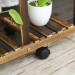 Support de jardinière d'étagère de plancher en bois soldes en ligne - 4