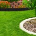  Bordure de jardin, Clôture gazon, 10 éléments, Portail aspect pierre parterre massif pelouse 10 cm, noir soldes en ligne - 4