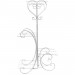 Plante Support Pot de Fleur Etagère Métal de 4 Niveaux Présentoir Fleur Décor Intérieur Extérieur Plancher Balcon Salon Blanc Sasicare soldes en ligne - 4