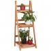 Escalier étagère meuble pour plantes bois 107 cm - Bois soldes en ligne