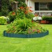  Bordure de jardin flexible, Clôture gazon, Rouleau plastique souple, parterre massif pelouse, 20x900 cm, vert soldes en ligne - 2