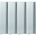 Hommoo Plaque de clôture contre escargots 4 pcs Inox 50x7x25 cm 0,7 mm HDV35237 soldes en ligne