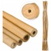  Tiges en bambou 150 cm, en bambou naturel, bâtons en bambou comme tuteur ou décoration, pour bricoler, couleur soldes en ligne - 0