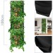 PrimeMatik - Jardinière vertical en feutre pour la croissance des plantes 30x100cm avec 7 poches 2-pack soldes en ligne - 1